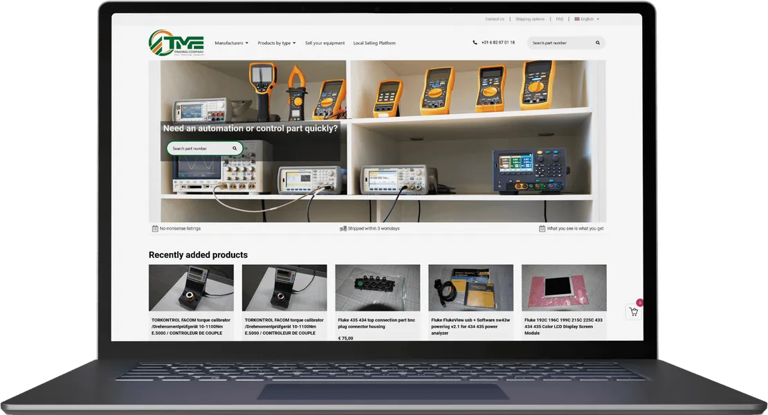 Wordpress website laten maken door Dezons, laptop voorbeeld