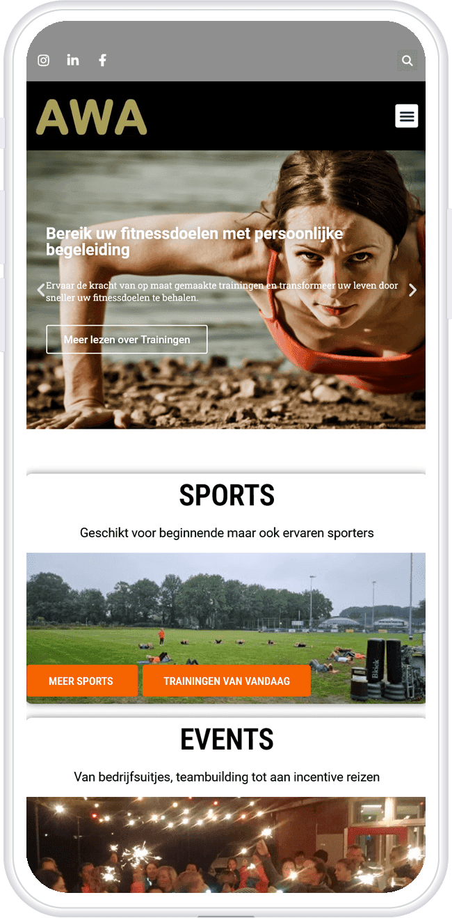 Klant die website heeft laten maken in Enschede