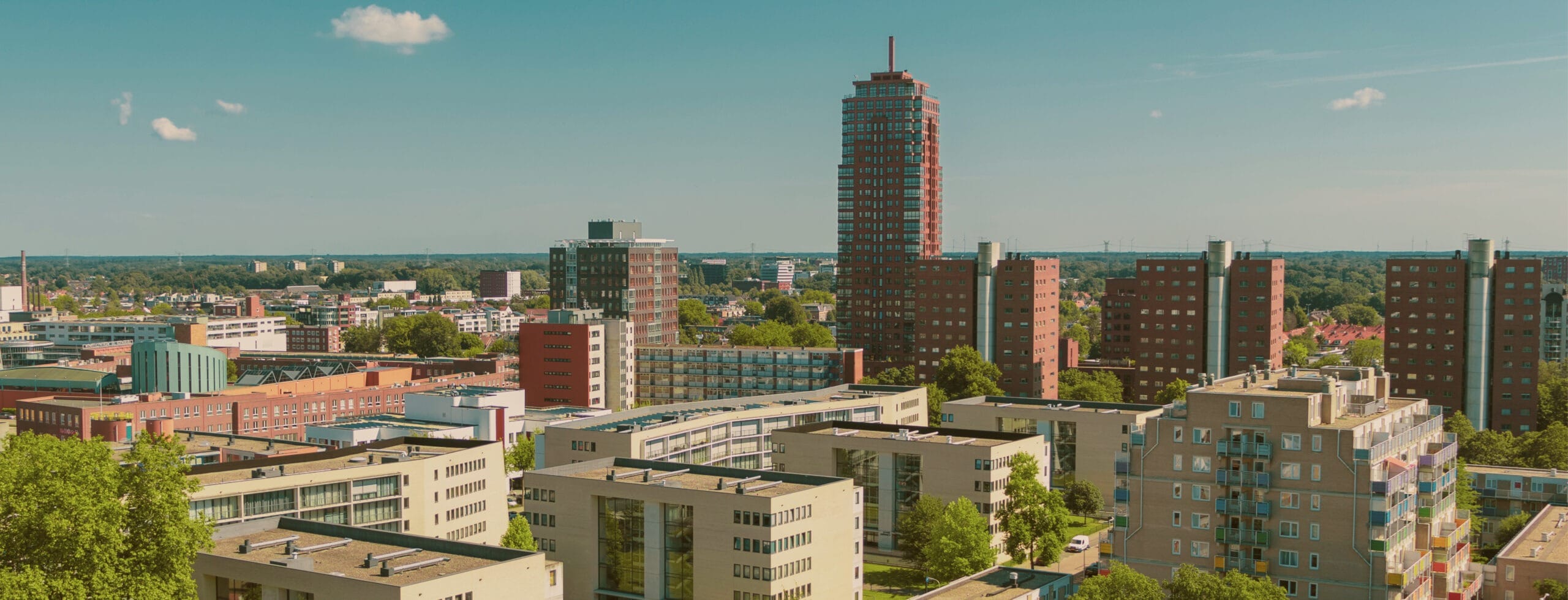 Websites maken in Enschede. Skyline.