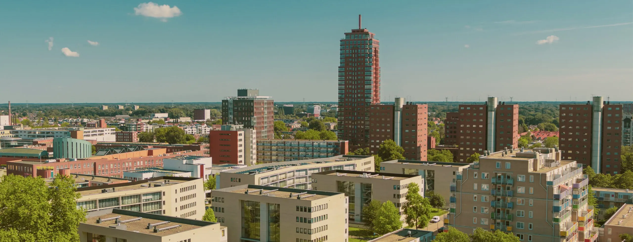 Websites maken in Enschede. Skyline.